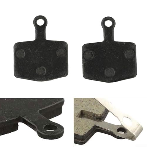 Bicycle Disc Brake Pads Semi-Metallic Resin Fiber 26x20mm for Electric