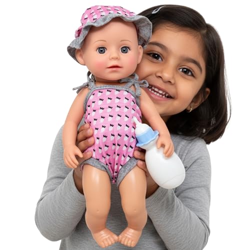 Image of My Lucky Doll Boy Baby for Girls Birthday Gift with Cute Dress and Movable Joints (C16). Pretend and Play Dolls and Accessories Set Toys for Kids | Toy for Children 3+ Years
