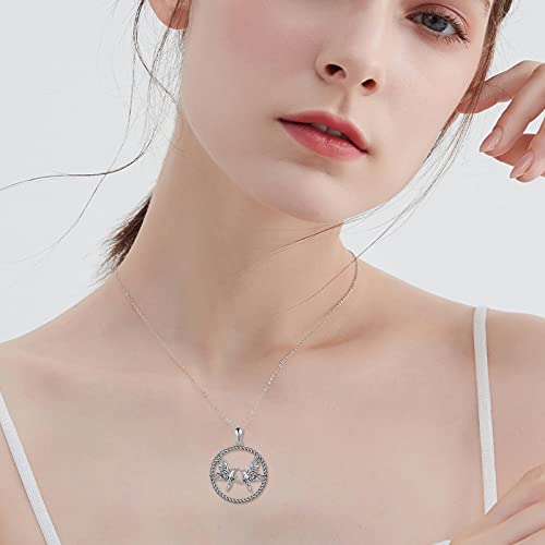 YAFEINI Raven Necklace Sterling Silver Crow Pendant Bird Necklace Raven Jewelry for Men2