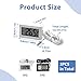 Imagen de 2 Piezas Mini Termómetro Digital LCD con Sonda