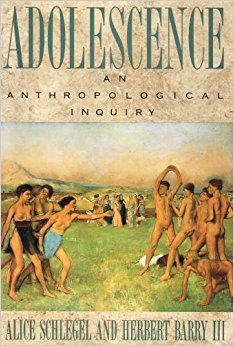Hardcover Adolescence: An Anthropological Inquiry Book