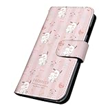 SmaSmaSweets 手帳型 ケース For iPhone 15 [デザイン:11.ピンクコスメパターン(PK)/マグネットハンドあり] サンリオ ライセンス品 ポチャッコ グッズ iphone15 アイフォン15 アイホン15 スマホケース カバー