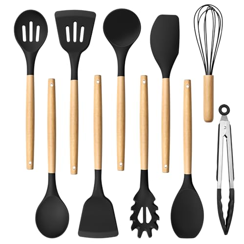HaWare Silicone Cooking Utensils Set (10-Piece)