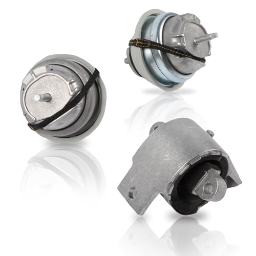 COPACHI 3pcs Engine Mounts C2P17845 C2D38505 Compatible with Jaguar XF XJ 2009 2010 2011 2012 2013