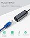 Adaptador usb ethernet RAMPOW, Adaptador ethernet a USB A Gigabit para Switch,...