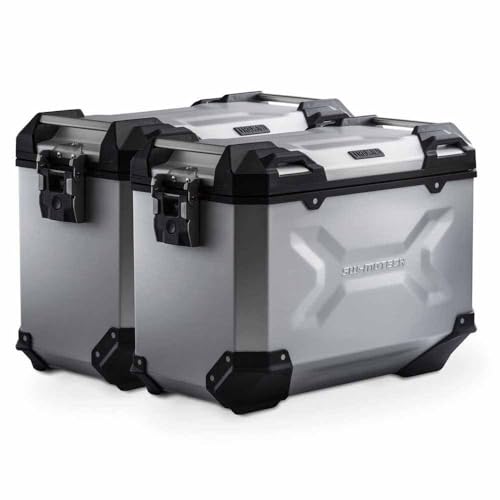 SW – Motech: Trax Adv arumipaniasisutemu Silver 45/X L for Kawasaki Versys 650 (X 15) | KFT – 08 – 518 – 70100 – Small KFT. 08.518. 70100/Small