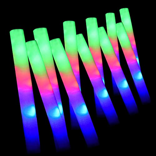 Bâtons lumineux LED de fête M.best en mousse pour animer un mariage, un anniversaire ou une rave