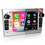DAB Autoradio für Opel Wireless CarPlay Android Auto 7Zoll Bildschirm Radio