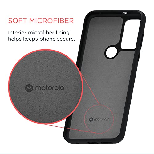 Image of Motorola Moto G Play (2023) Textured Protective Case- Black - Precision fit Shock Absorbing Cases for Enhanced Phone Grip, Style, Drop Protection for Your Moto G-Play 2023