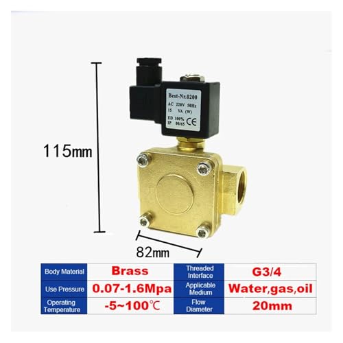 Électrovanne eau laiton Best-NR0 contre les fuites de canalisation - 3