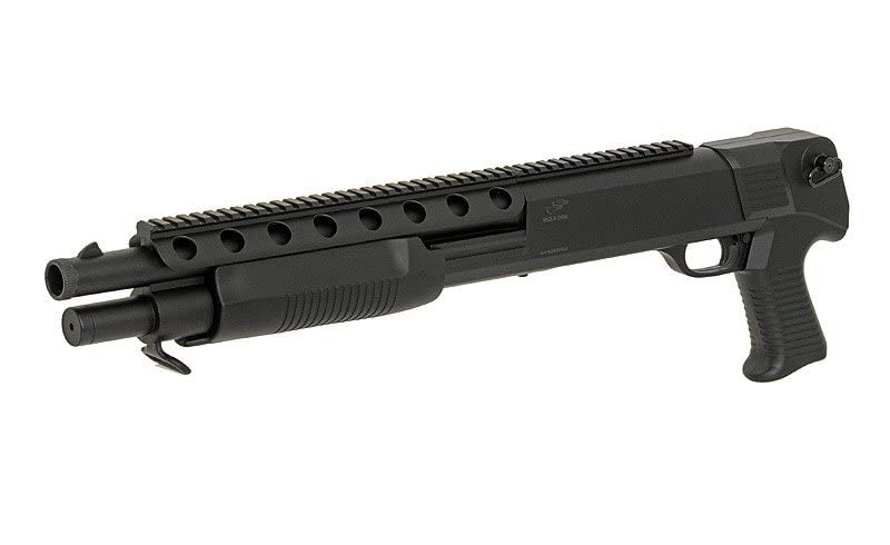 2EAGLE Fucile a Pompa Softair - M309 a Molla/plastica ad Alta Resistenza/Ricarica Manuale (0,5 Joule)