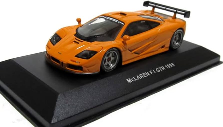 1/43 HPI マクラーレン F1 GTR プレーンカラーモデル オレンジ hpi 1/43 マクラーレン F1 GTR | ミニカーでクルマを好きになるブログ