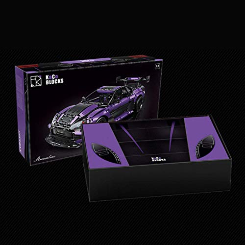 KEKRAV Ewweeqq Technics Sportwagen Advanced Building Set für 911 RSR Supercar 3850pcs 1: 8 statische Rennauto -Bausteine… – Bild 8