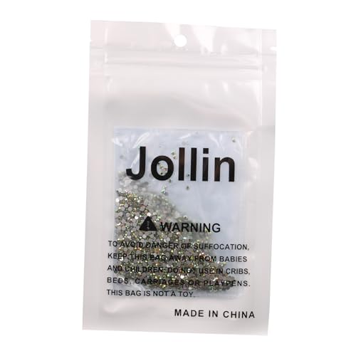 Image of 2880 pcs Glue Fix Crystal Flatback Rhinestones Glass Diamantes Gems for Crafting Nail Art Crafts Decorations Clothes Shoes 2.0 mm (ss6, Crystal AB)