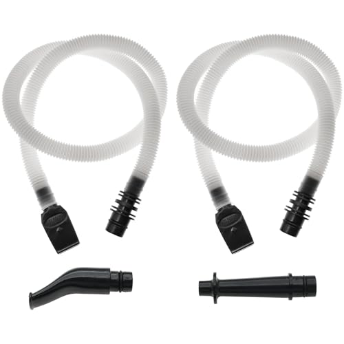 safycaby 2 Sets Melodica Tube Set 21.65'/55cm Long Flexible Piano Tube with Two Mouthpieces Melodica...