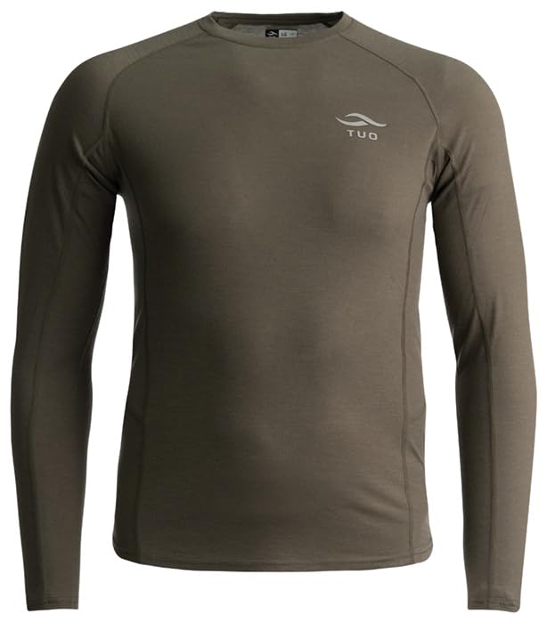 TUO Kinetic Merino 150 Base Layer Long Sleeve Crew Shirt - Durable, Moisture-Wicking and Odor Resistant3