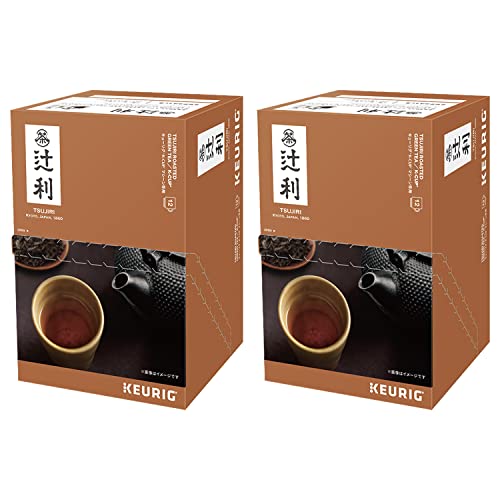 KEURIG キューリグ K-CUP 辻利 宇治ほうじ茶 24杯 (2g ×12個× 2箱セット) ROSTED GREEN TEA