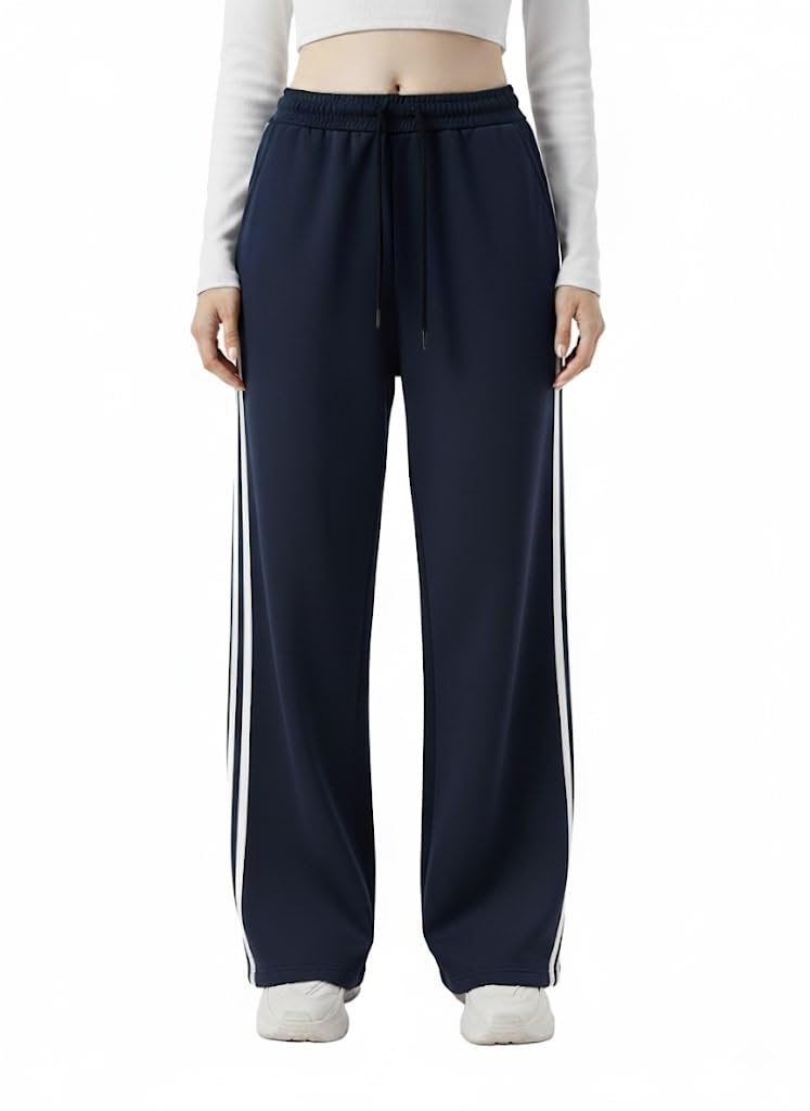 MYO Women Joggers – High Waist Cotton Track Pants with Pockets | Gym Jogger Pants for Women | Casual Travel Lounge Wear