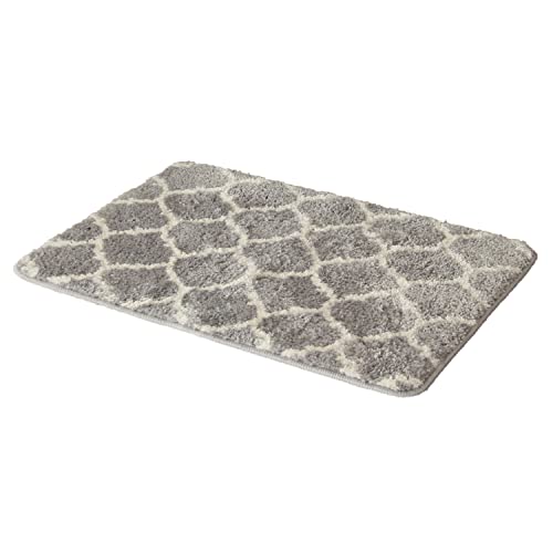 マナベインテリアハーツ 45x65 バスマット モロッカン グレー