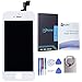 Produktbild Htechy Kompatible mit iPhone SE Display Weiß Komplettes LCD Ersatz Retina Set Für Touchscreen Bildschirm Glas mit Kostenlose Werkzeug