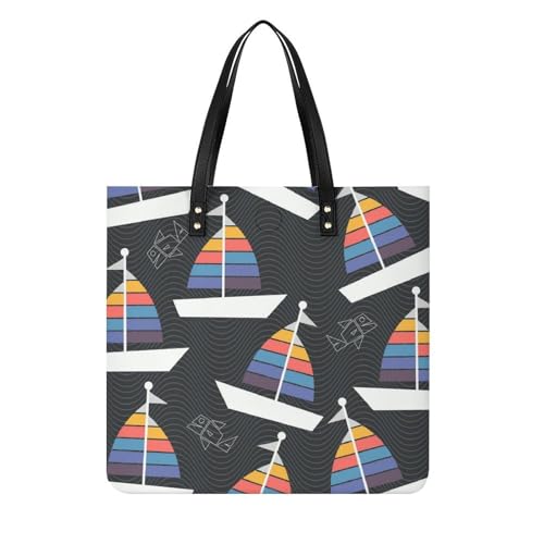 Bateau femmes sac à main avec bandoulière grand tote bag