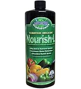Microbe Life Hydroponics Nourish-L Liquid Fertilizer for Hydroponics Gardening, Stimulator to Enh...