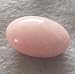 JIC Gem Yoni Predrilled, Hand Crafted, Natural Wax, for Women to Strengthen Pelvic Floor Muscles & Counter Stress Adult Urinary Incontinence, 1.2"2", Long shape, more muscle area contact