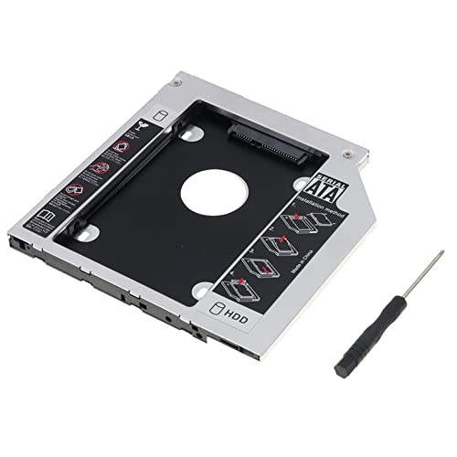 Adaptador Caddy HDD 2.5" SATA 3.0 9.5mm y 12.7mm miniatura 5