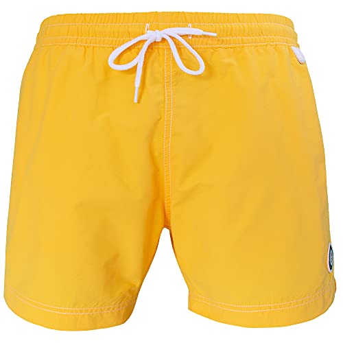Maillot de bain homme jaune classic fit confortable qui sèche rapidement en été