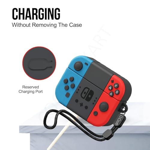Image of Soft Silicone Case Cover Compatible for OnePlus Buds 4 (Game, Lanyard)