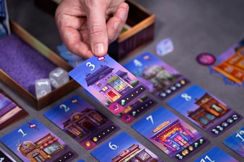 Spooky Tower juego de mesa estrategia familiar rápido miniatura 6