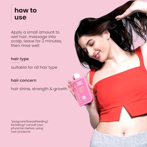 Image of Strength and Shine Rice Water Shampoo for Men & Women - 400 ml | With Walnut & Pea Protein | Repairs Damaged Hair & Reduces Split Ends | Korean Hair Care | Derma Tested & AYUSH Approved
