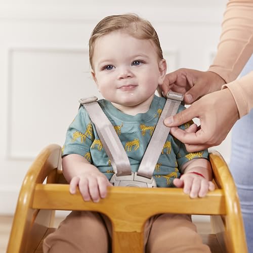 ECR4Kids Universal 5-Point T-Lock Harness, Compatible with ASATT High Chair, Replacement Part, Grey