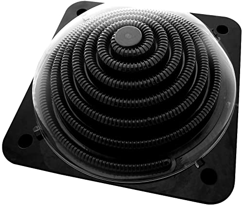 Sined Solar Ball Colector Solar Redondo De Polipropileno Capacidad Del Colector 5 Litros, Negro