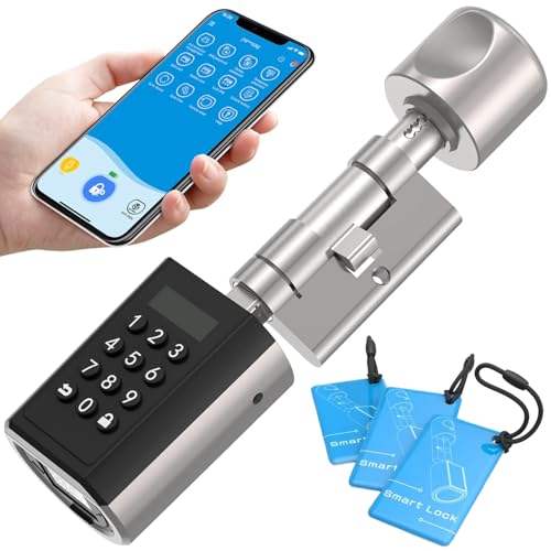 WELOCK Wi-Fi Smart Lock PCB51,5-in-1 Keyless Security Lock for Front...