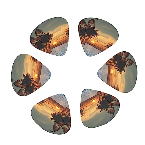 Médiator de guitare avec 12 médiators tendance et durables dans une boîte pour ukulélé, guitare électrique, basse - Les Beatles, Paul McCartney, John Lennon, RIngo Starr, George Harrison Médiator de guitare avec 12 médiators tendance et durables dans une boîte pour ukulélé, guitare électrique, basse – Image 3