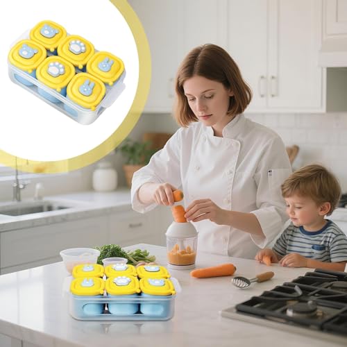 Plateaux de congélation pour alimentation bébé et moules à glace en silicone