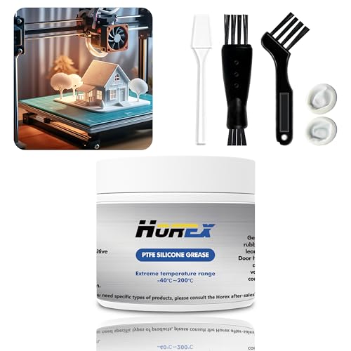 Horex 3D Printer PTFE Grease 1.76 oz Silicone Lubricant