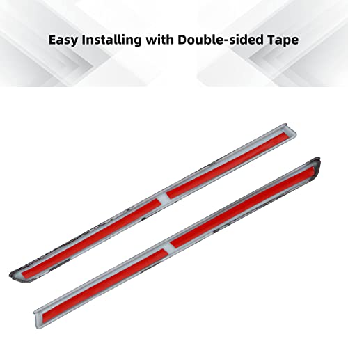 Image of for Toyota 4Runner Front Center Grille Insert Grill Cover Strips 2Pcs for 2020 2021 2022 Toyota 4Runner(Carbon Fiber)