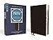 NIV Study Bible, Fully Revised Edition, Large Print, Bonded Leather, Black, Red Letter, Thumb Indexed, Comfort Print