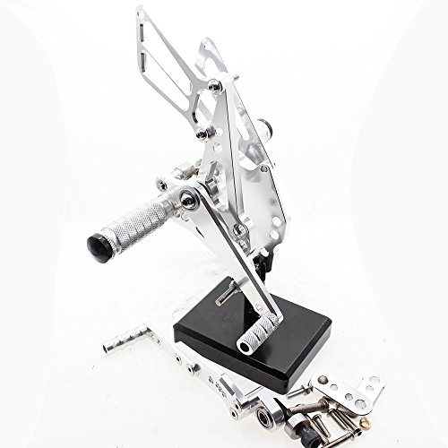 Rearsets GSXR600 réglables Moto CNC Commandes Reculées pour GSX-R750 2011-2020