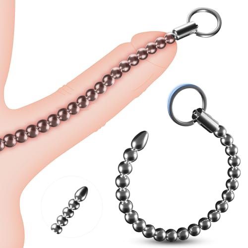 BDSMAGE Dilator Harnröhre Edelstahl 245 mm,Harnröhren Dilatatoren Penis Plugs,Prostata Stimulation Eichel Stimulator,erotisches Sex Spielzeug für die Männer extrem (Biegbar, 8 mm)