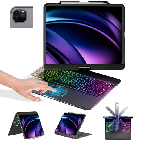 BABG Keyboard Case for iPad Air 13 inch(M3/M2)&iPad Pro...