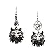 Boucles d'oreilles Asymétriques Loup Garou Vampire