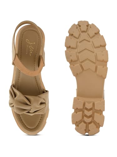Image of JM LOOKS Women's Stylish Fashionable Casual Wedges Heel Sandal For Women's And Girl's