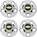 OER 5 Lug Rally Wheel Center Cap Set 1974-1991 Chevy Trucks 1994-1996 Impala