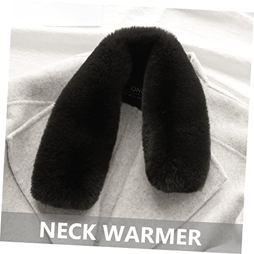 Didiseaon Warm Winter Scarf Fashionable Plush Fleece Neck Warmer Women's Riding Neck Warmer for Seasons3