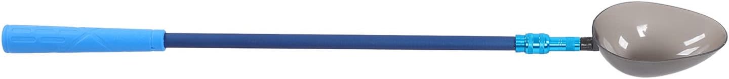 Fishing Bait Throwing Spoons Retractable Bait Casting Spoon Bait Casting Scoop Fishing Nesting Device Fishing Tackle Tools 87cm 2 Section Retractable Carbon Rod with 3 Bait Casting