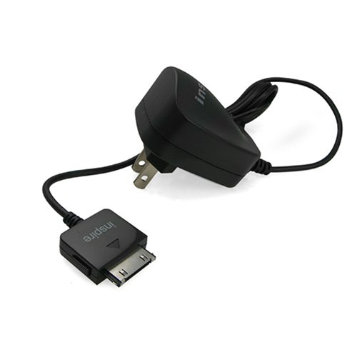 Inspiretech Zune 1st, 2nd Gen AC Wall Travel Adapter Charger w/dock connector