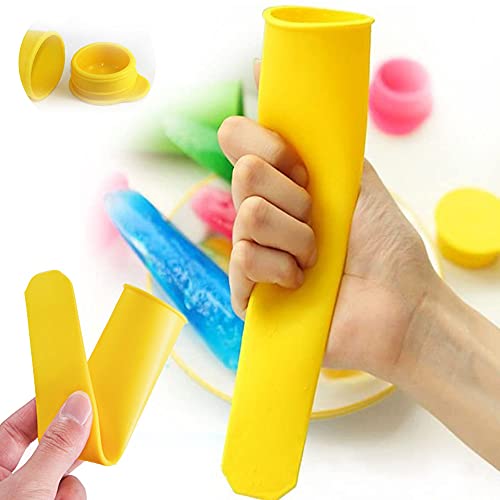 Stampi Ghiaccioli in Silicone,6 Popsicle